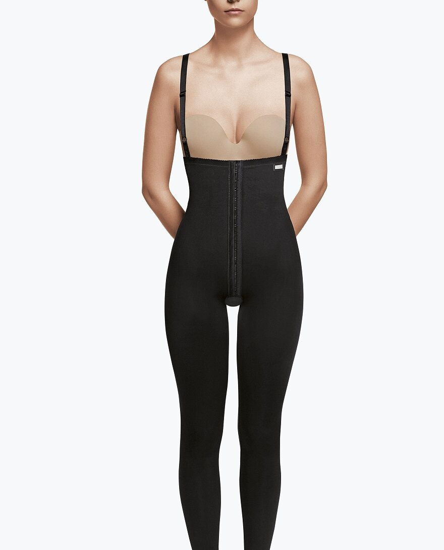 ANKLE LENGTH GIRDLE WITH ABDOMINAL EXTENTION AND STRAPS - Image 2