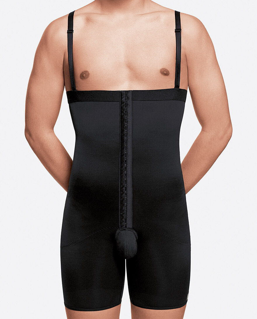 MALE ABOVE KNEE GIRDLE WITH ABDOMINAL EXTENSION
